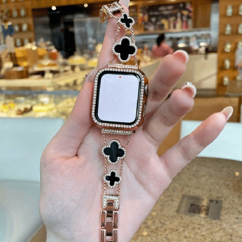 Luxury Rhinestone Watch Bands: Compatible With Watch Series 8-3 Se