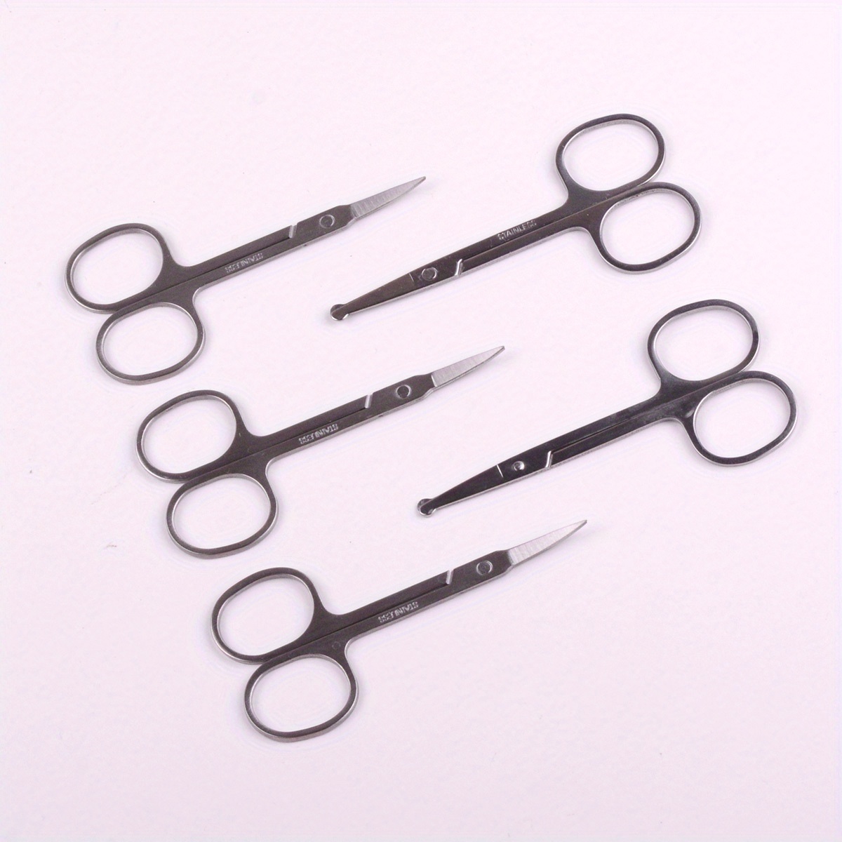 Eyebrow Scissors Beauty Scissors Eyelash Hair Trimming Temu