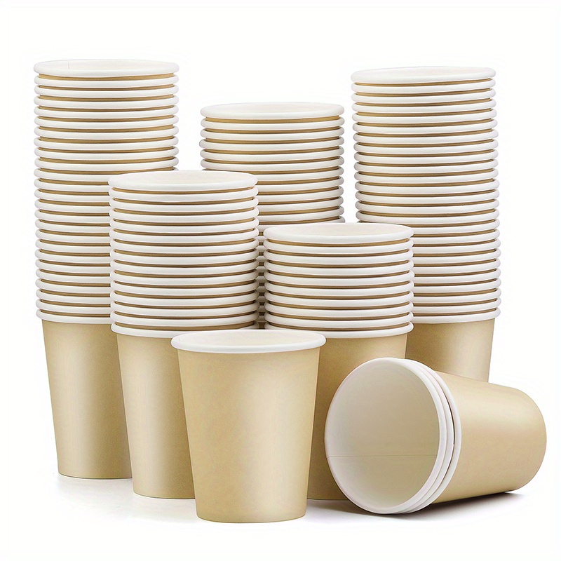 25 Sets 8oz Vasos de plástico desechables para bebidas - Temu