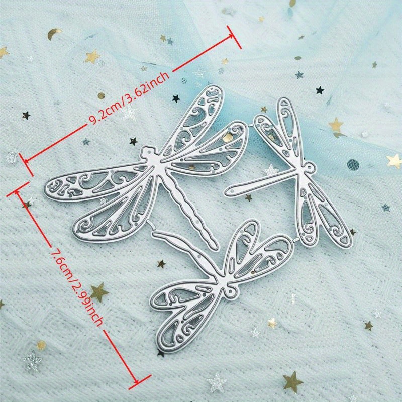 3 Dragonfly Cutting Knife Molds
