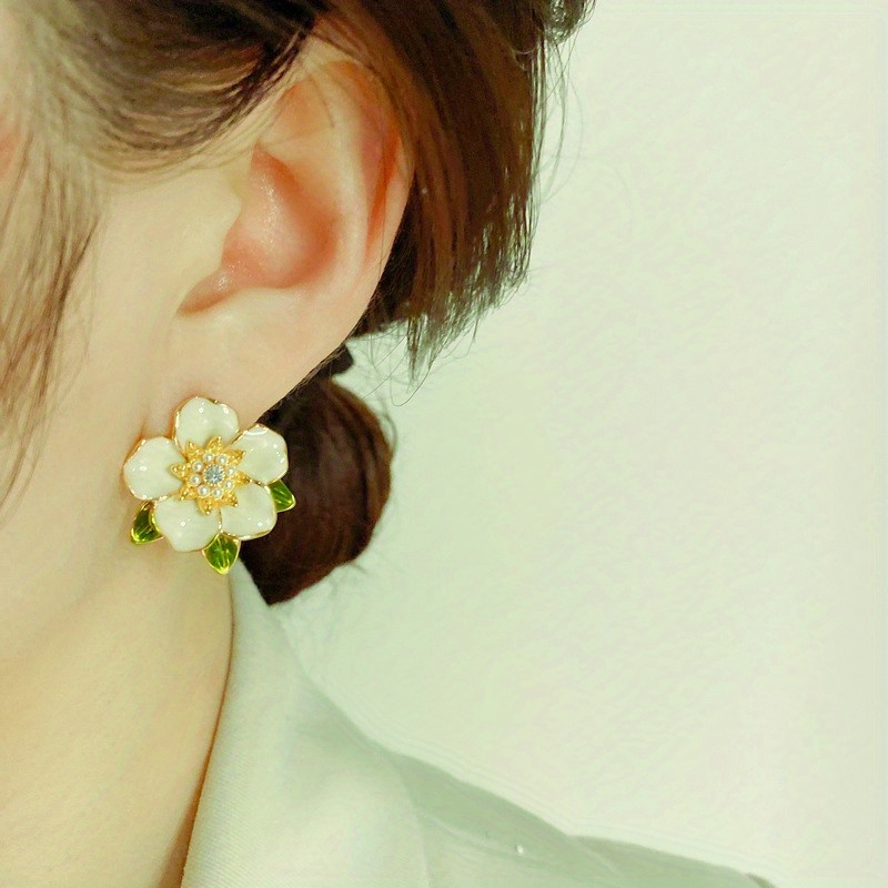 Baluue Lot De 6 Boutons De Manchette Amovibles En Forme De Fleur En