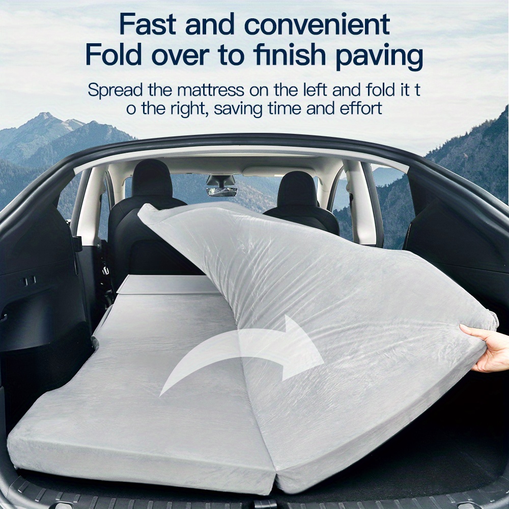 Modèle 3 Matelas Pour Voiture Modèle Y Matelas De Voyage Non Gonflable Lit  De Voiture Pliable Matelas De Camping - Temu France