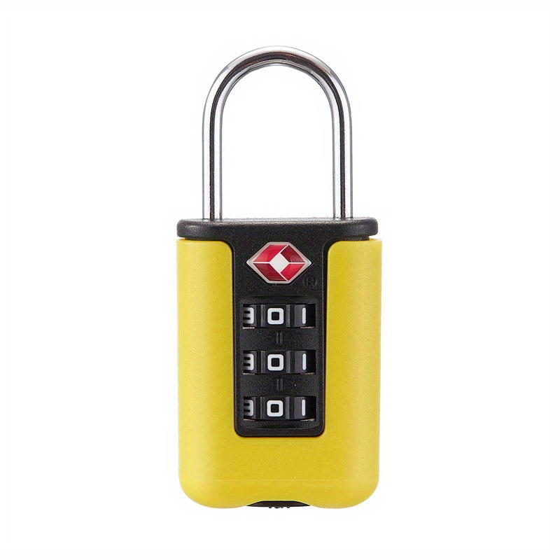 Tsa Zipper Locks For Backpacks Password Suitcase Password Luggage Tags Mini  Combo Lock With Key