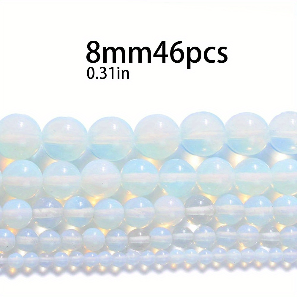 Natural Stone Opal Beads for DIY Bracelets Bangles Necklaces