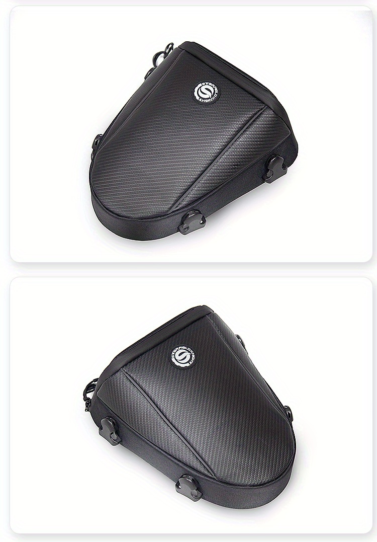 Bagtecs Borsa da Sella Moto posteriore WP35 impermeabile sella passeggero  nero : : Auto e Moto