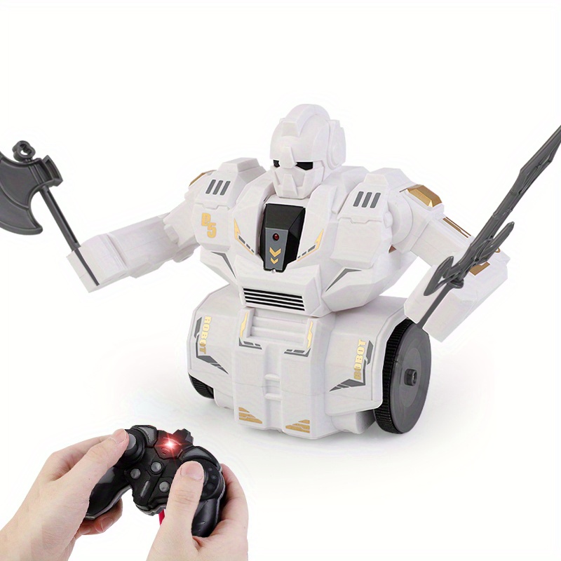 Intelligent Combat Fighting Robot Remote Control Programmable Toys Gift for  Kids