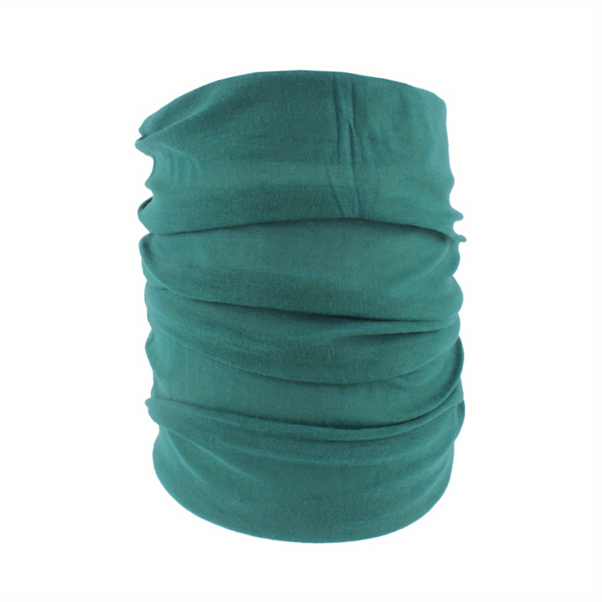 Solid Breathable Neck Gaiter Multifunctional Cover Mask