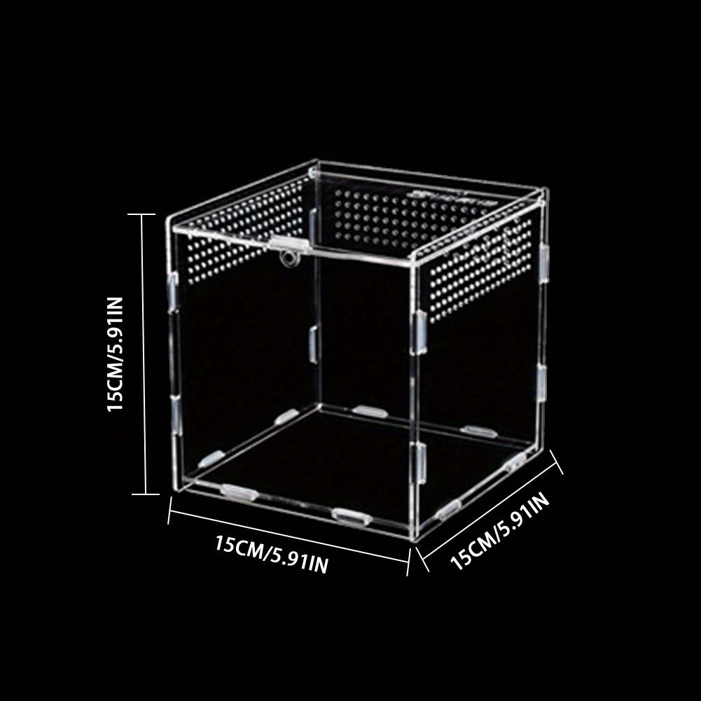 Transparent Reptile Breeding Box Ideal Spider Lizard - Temu Australia