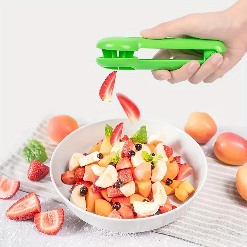 Cortador de fresas, utensilio de cocina, accesorios de fresa