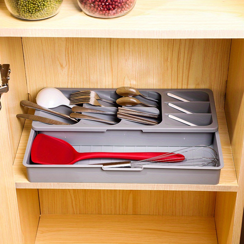 Organize Kitchen Drawers Premium Double layer Cutlery Temu