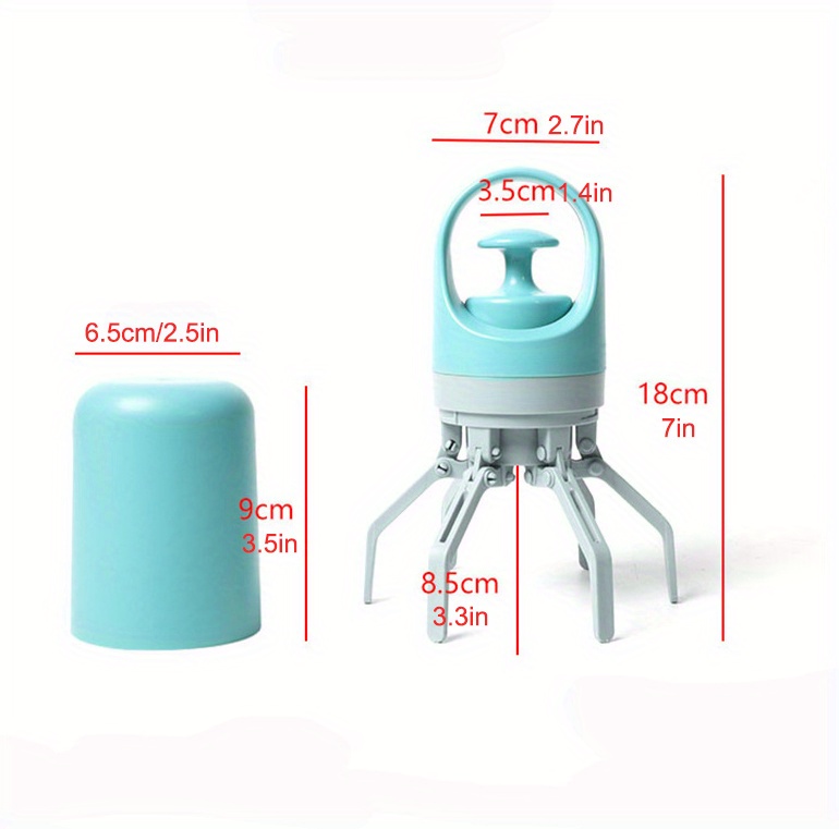 Dog Poop Scooper Portable Built in Bag Dispenser Lightweight Temu