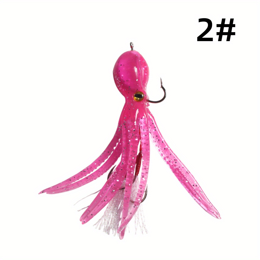 Glow Squid Skirts Hoochie Lures: Soft Plastic Fishing Lures - Temu