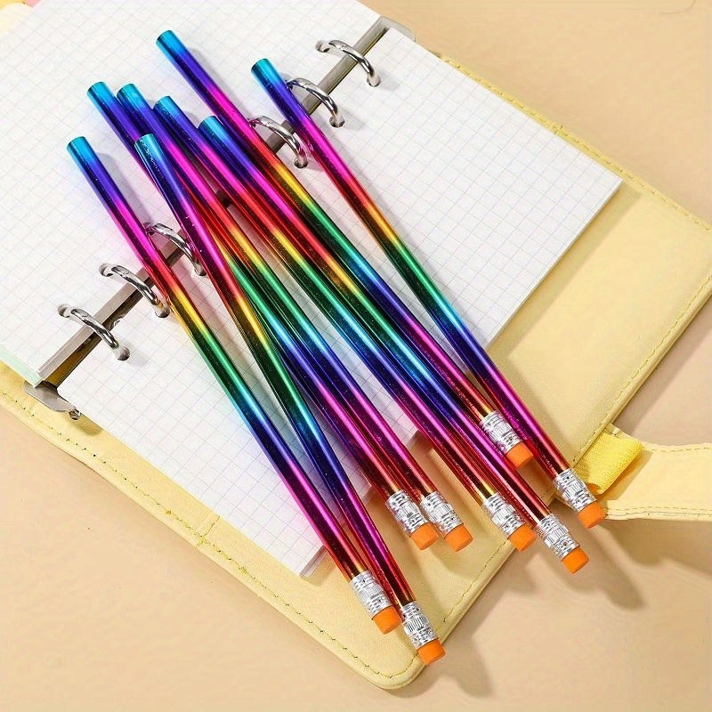 20Pcs blocchi scolastici sostituibili Core Rainbow matite strumenti di  scrittura matite regalo per bambini giocattolo cancelleria penna giunzione  ufficio plastica