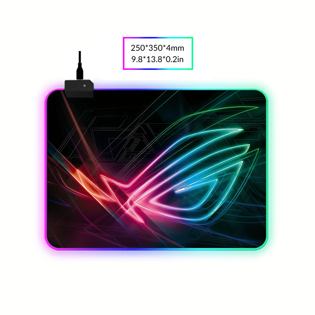 Tapis Souris Lumineux Led Jeu Tapis Clavier Rvb Tapis Souris - Temu Canada