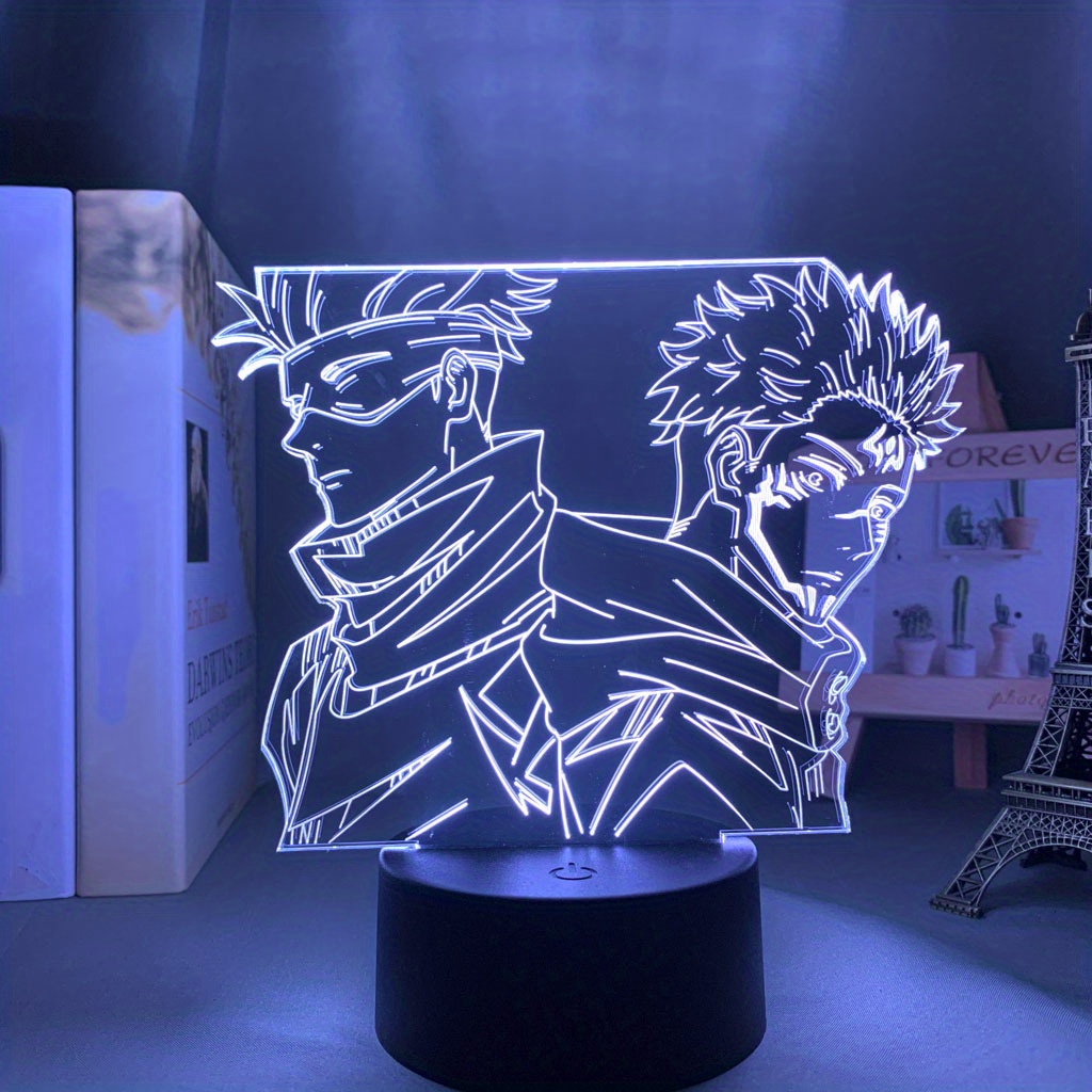 Stone House Ichiro 3D Night Light Astrolyte Ghost Blade Anime Surrounding  Bedroom Desktop Decoration Birthday Gift for Friends - AliExpress