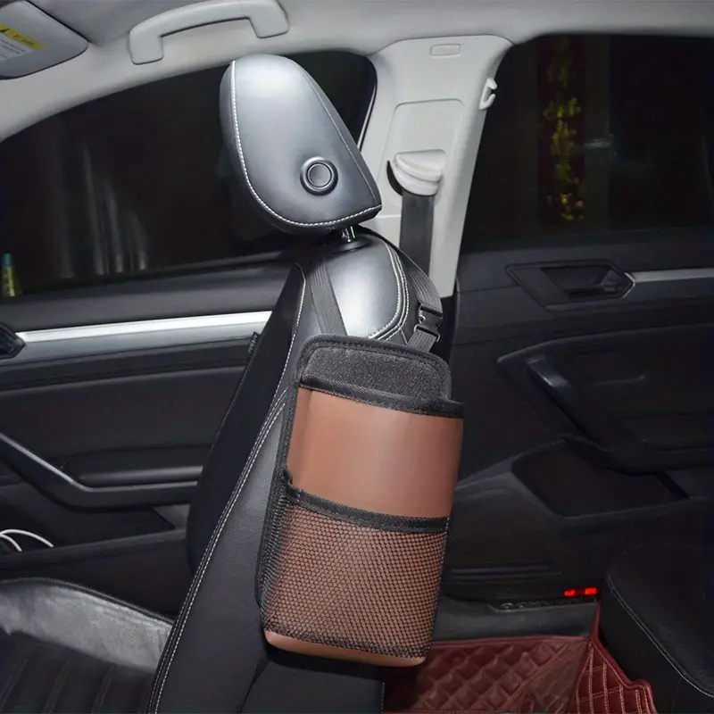 Upgrade Car Interior A Car Seat Side Hanging Water Bottle - Temu