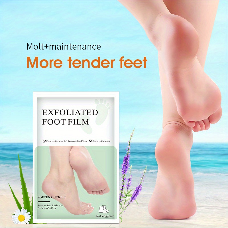 Natural Strength Dry Skin Remover Soft Feet Sheet Exfoliation Foot Mask -  China Exfoliation Foot Mask and Foot Mask price