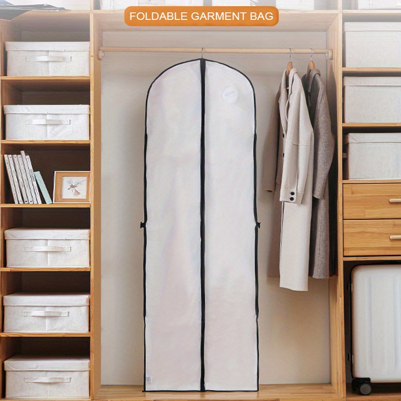 Travel Hanging Garment Bag Suit Cover Dress Storage Foldable