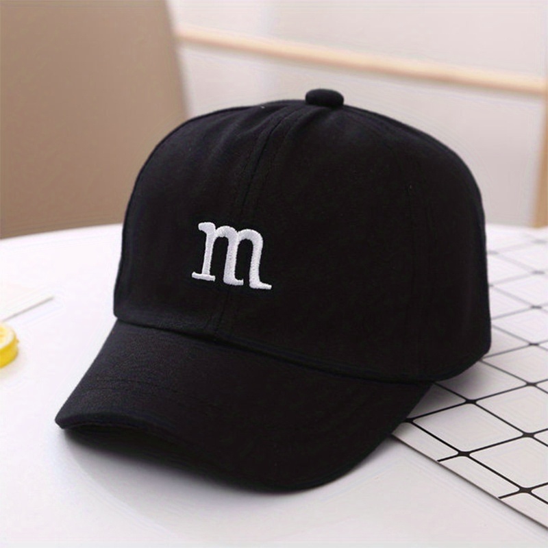 1pc Women Letter Embroidered Fashion Baseball Cap For Outdoor