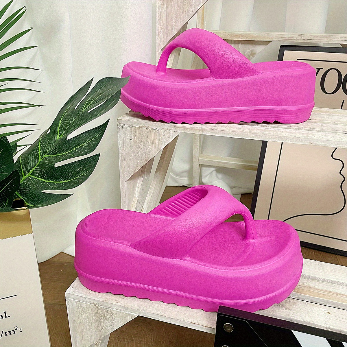 adviicd Wedge Sandals for Womens Platform Flip Flops Size 11 Beach