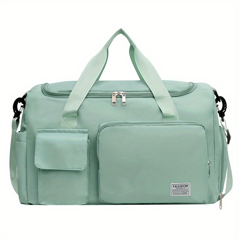 Large Capacity Travel Duffle Bag, Portable Sports Gym Storage Bag, Carry On  Weekender Bag & Overnight Bag - Temu