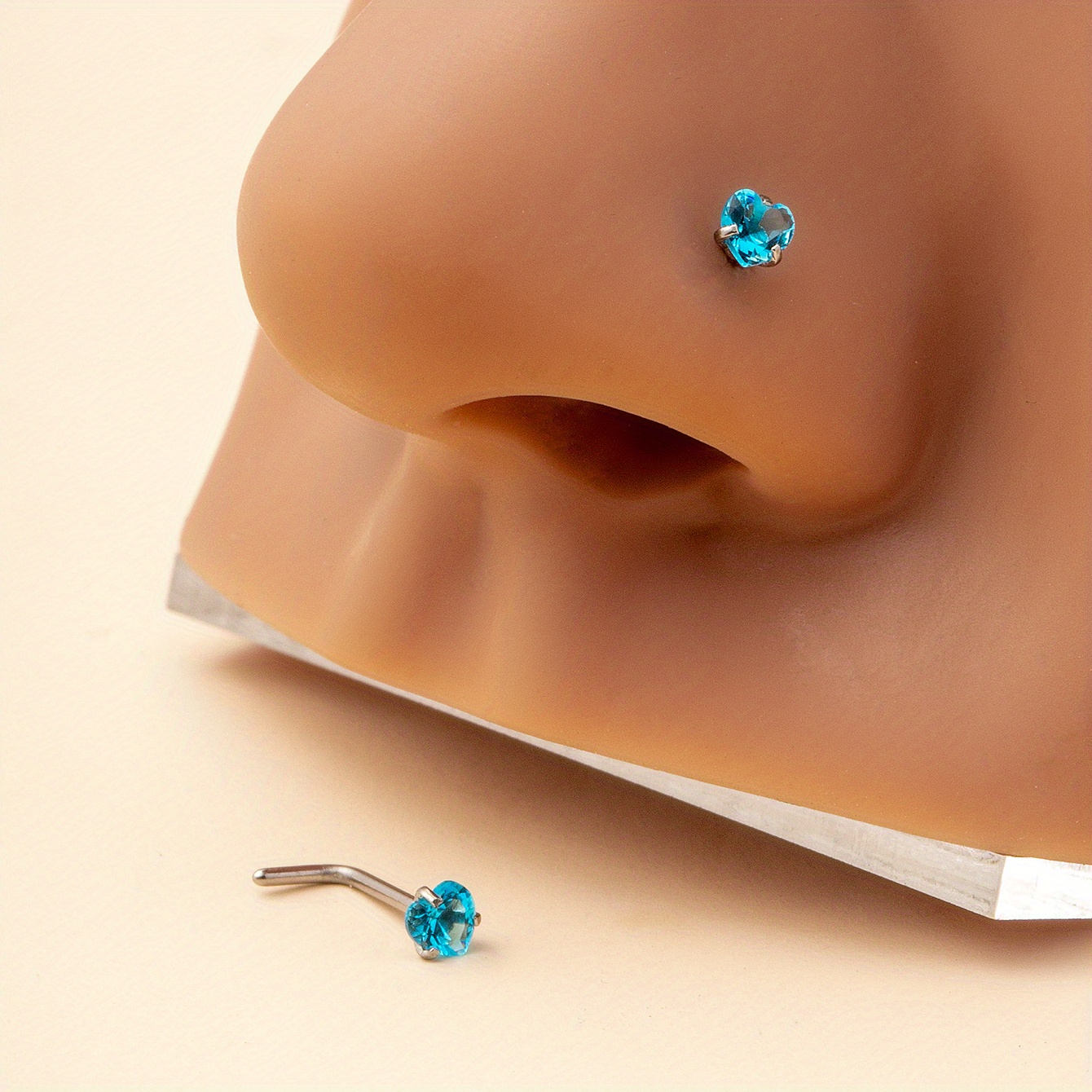 Blue nose clearance piercing