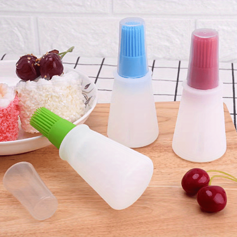 3本 シリコンオイルボトルブラシ バーベキューしつけブラシ ペストリーオイルブラシ ベーキングツール キッチンガジェット Temu Japan