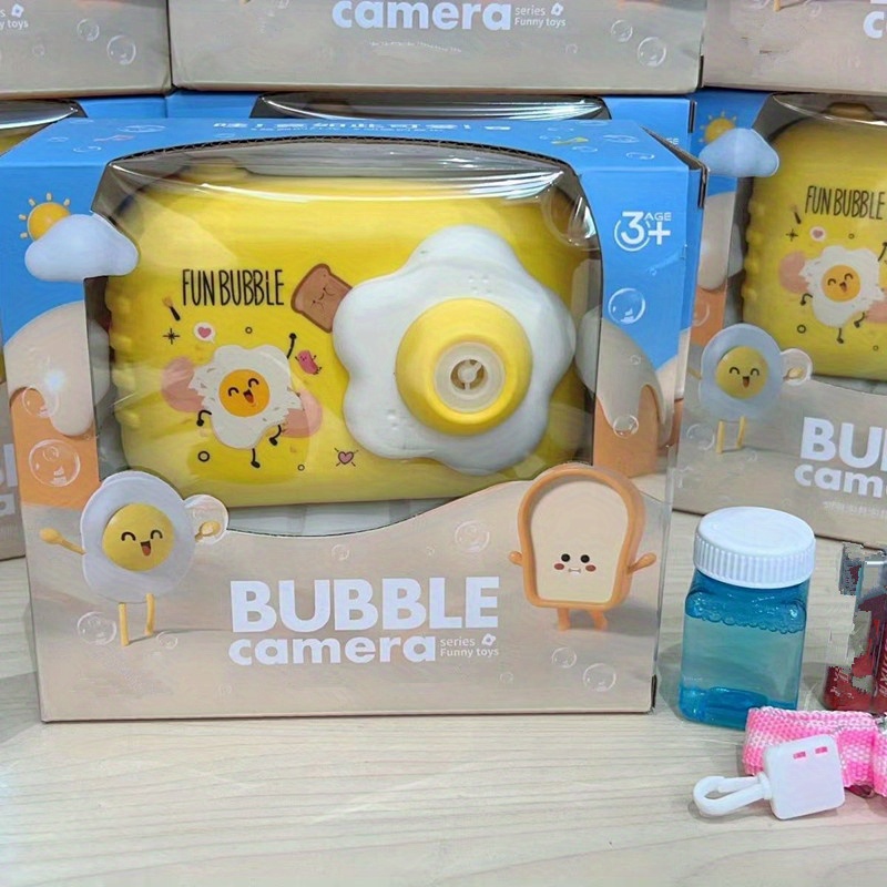 Miren esta cámara lanza burbujas 😍es fantástica para jugar con los niños  🧒. Regalo maravilloso para el Día del niño 🧒 . Y porque no? Pa…