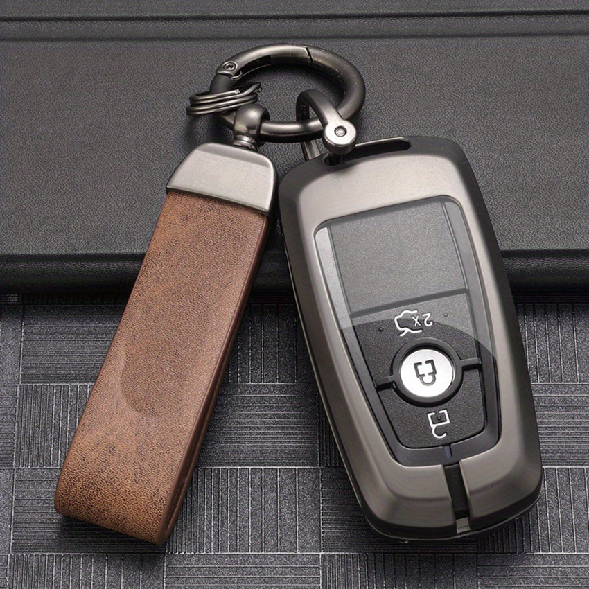 Ford Key Fob Leather Case Fits Fusion Edge F250 F350 Explorer