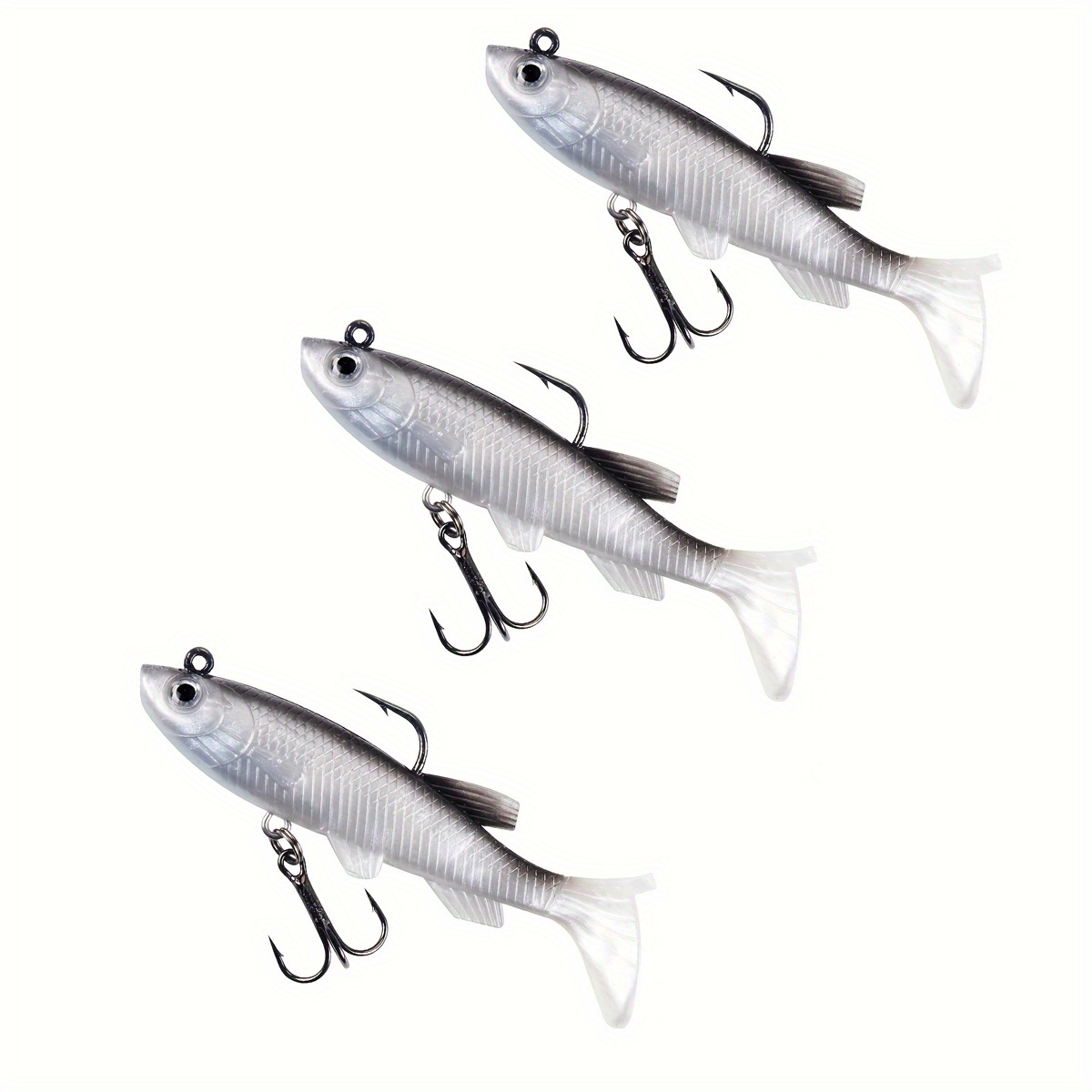 Soft Jig Silicone Fishing Lures - Effective Artificial Bait For Bass  Fishing In Freshwater And Saltwater - Temu United Kingdom
