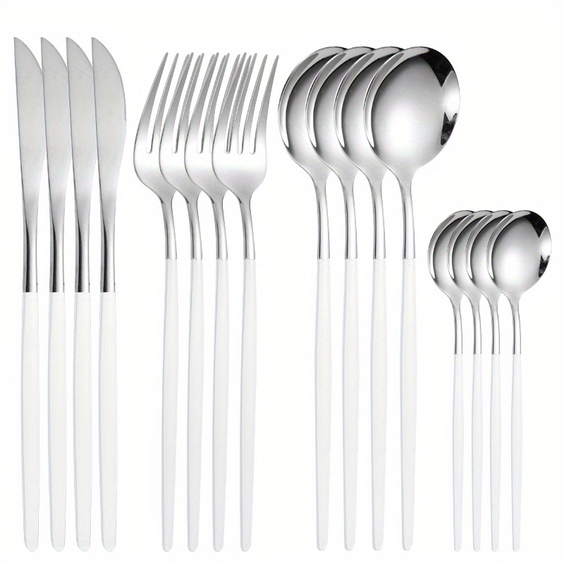Full Hammered 18/10 Stainless Steel Silverware Cutlery Set Flatware  Tableware Steak Knives Spoons Forks for Home - China Stainless Steel Cutlery  and Dinnerware Set price