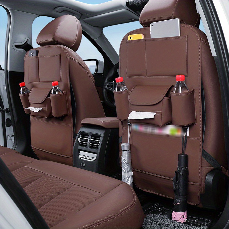 Generic Universal Black Car Back Seat Headrest Hooks, For Handbags