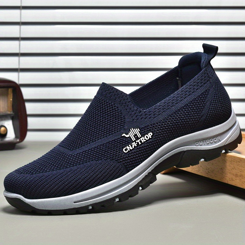 Men's Breathable Loafer Shoes with Non Slip Sole for Spring and Summer