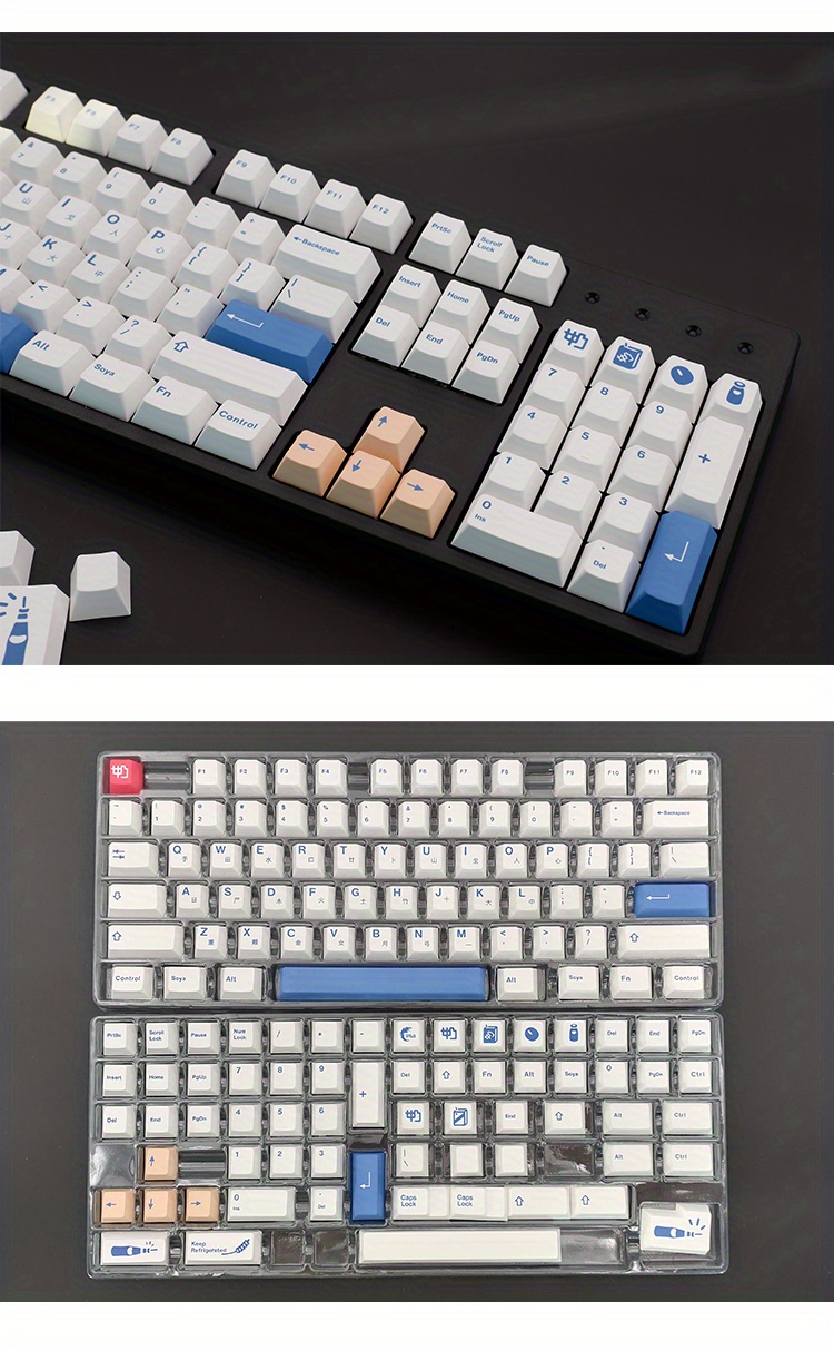 Upgrade Typing Experience A Minimalist Soy Milk 136 key Temu Australia