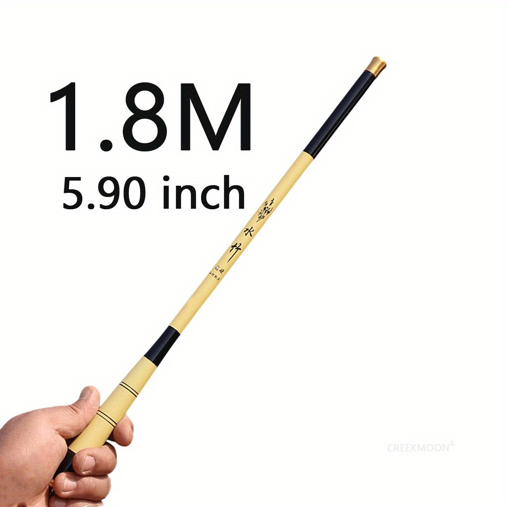 Carbon Fiber Telescopic Fishing Rod Ultra-light Hand Pole Feeder