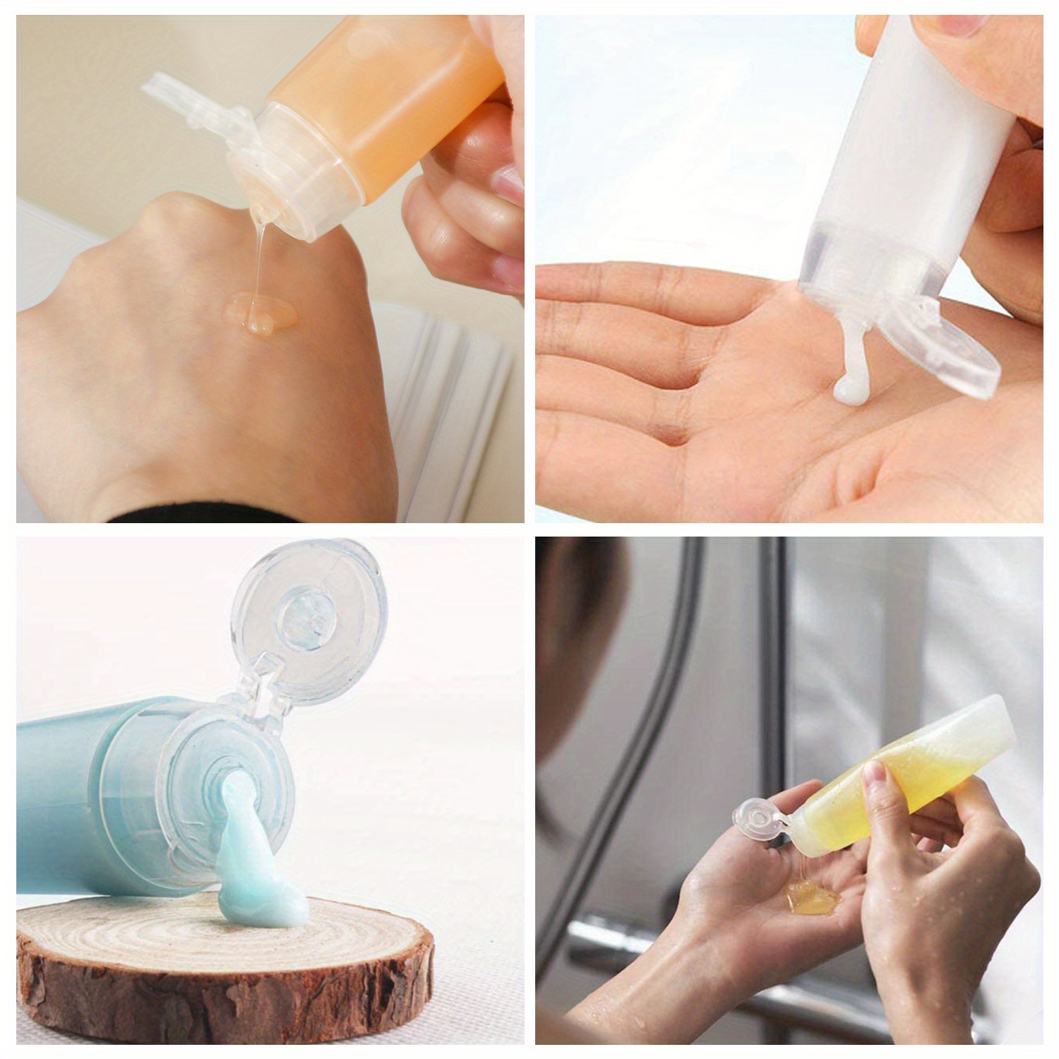Travel Size Toiletries with Bag for Liquids Leak-Proof Approved Carry-on  for Airplane for Shampoo Conditioner Lotion Body Wash - AliExpress