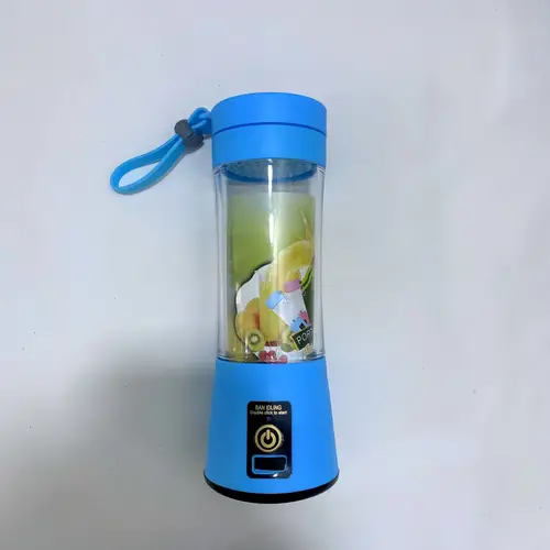 1pc electric mini fruit blender usb charging portable