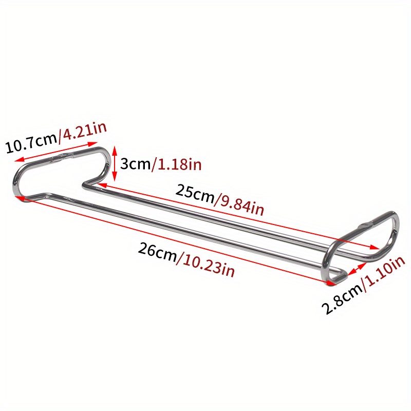 1pc Portabicchieri In Acciaio Laminato A Freddo Per Armadi Sospesi A Testa  In Giù Tipo Di Sospensione Portabicchieri Per Soggiorno Portabicchieri Per  Cucina - Strumenti E Migliorie Per La Casa - Temu Italy