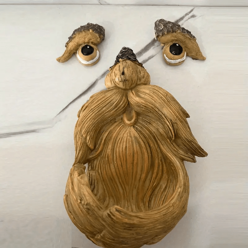 Acheter Mangeoires à oiseaux uniques, décor de visages d'arbre avec grande  bouche ouverte, ornement artisanal en résine de Simulation pour jardin  extérieur