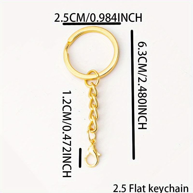 20 Stück 2,5 3,0 Flache Schlüsselring Plus 302 Garnelen Schnalle 2,5  Öffnung Schlüsselring Schlüsselschnalle Schlüsselanhänger Männer - Schmuck  & Accessoires - Temu Austria