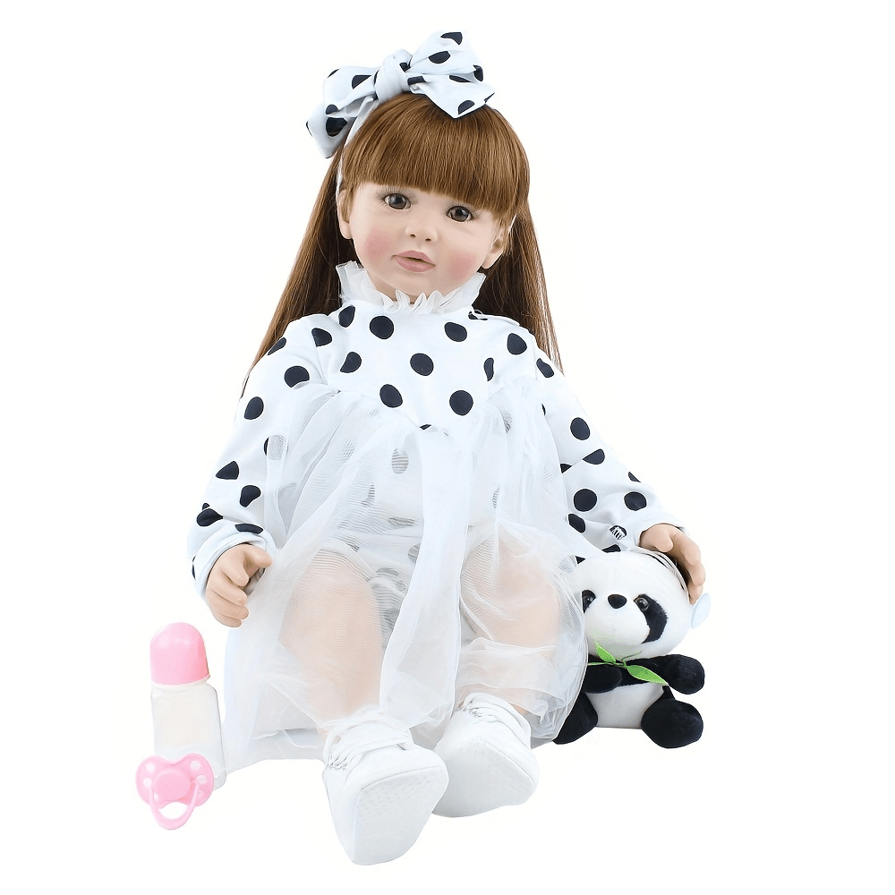 Baby Reborn Girl Silicone Panda