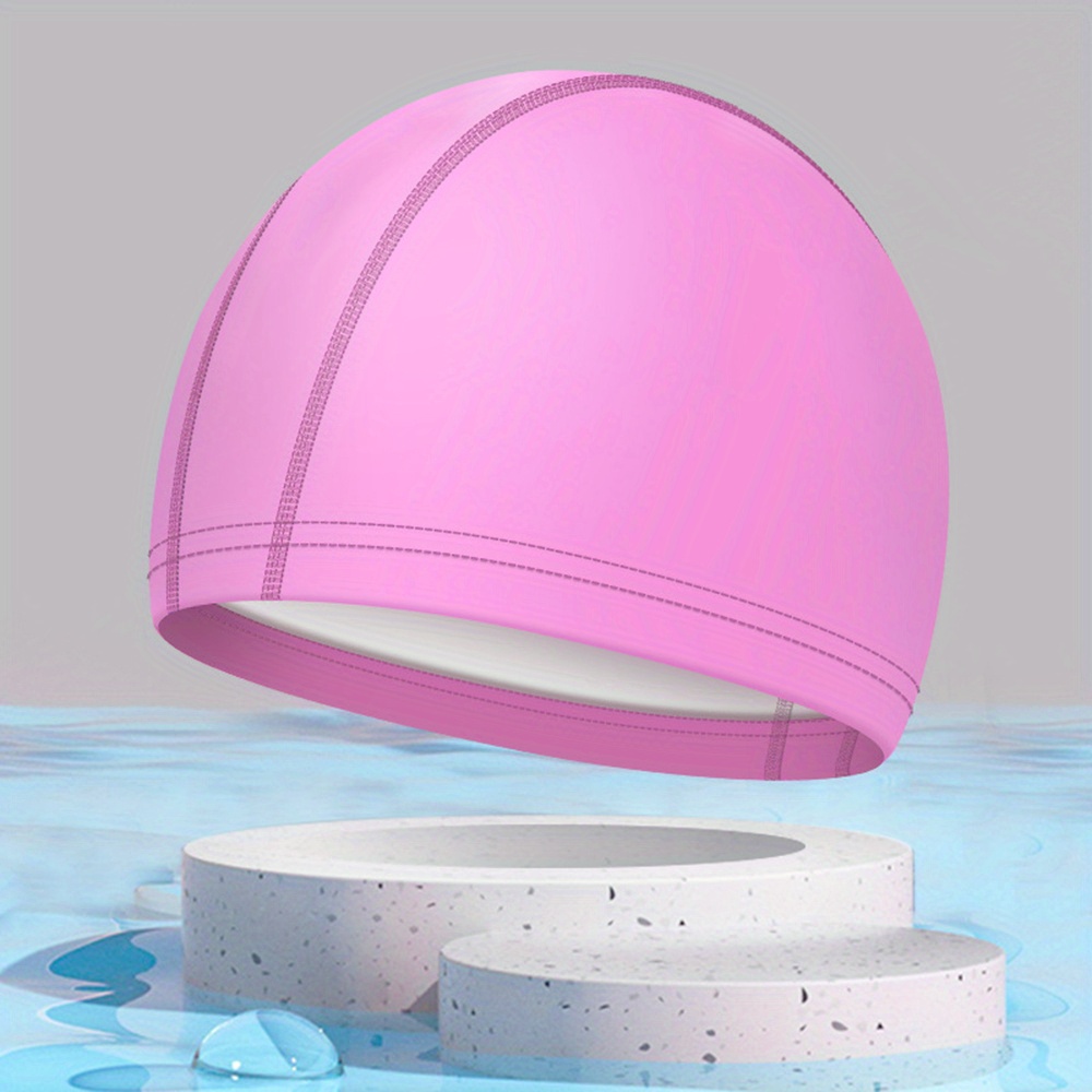 Bonnet De Bain En Silicone - Imperméable, Antidérapant - Pour Piscine, Natation - Homme/Femme