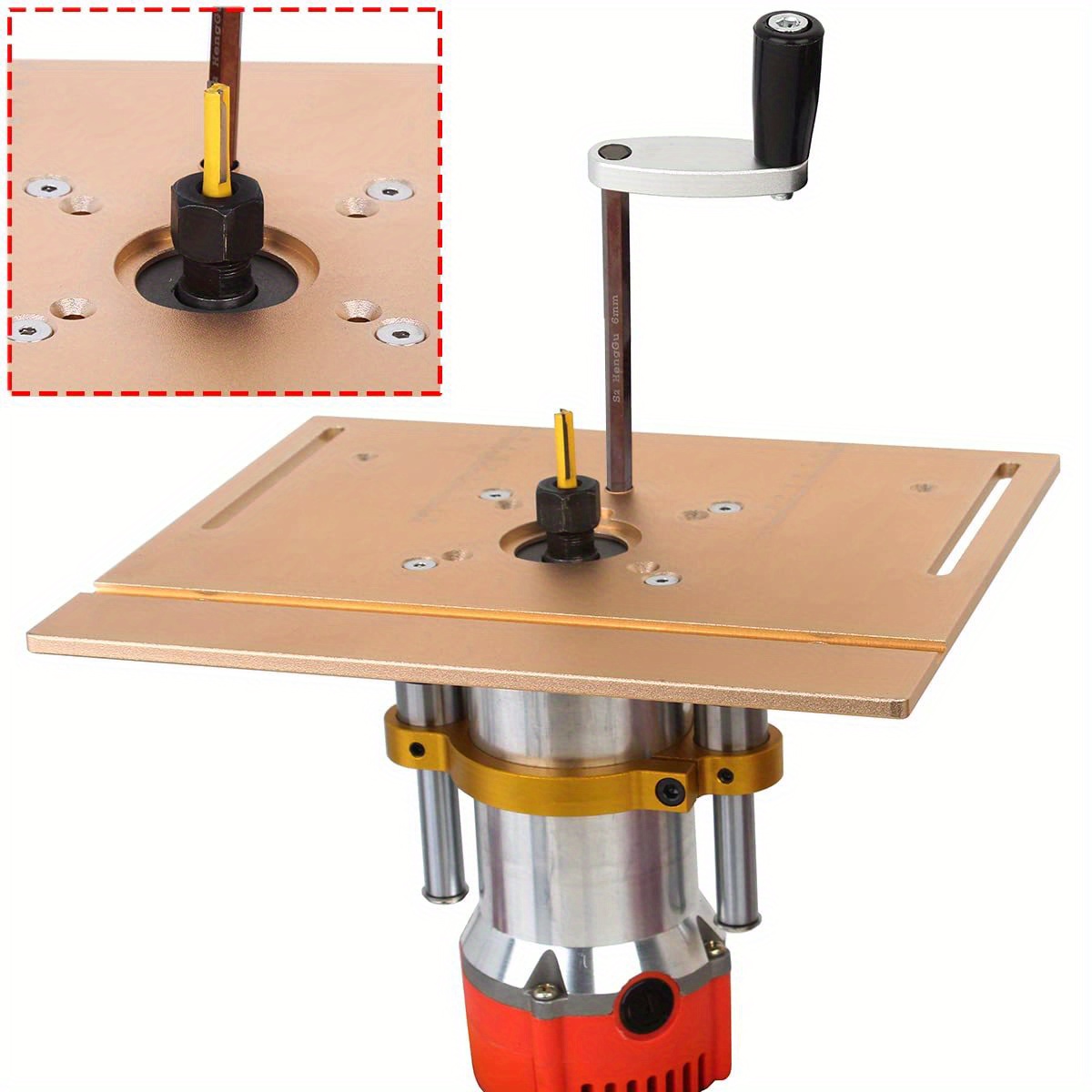 Router Lift Universal Trimming Machine Table Base - Temu