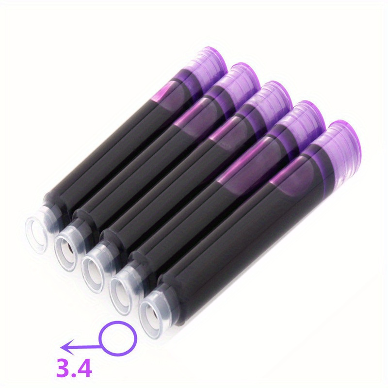 20pcs 3.4MM Cartouches De Sac D'encre De Stylo plume 3.4mm - Temu