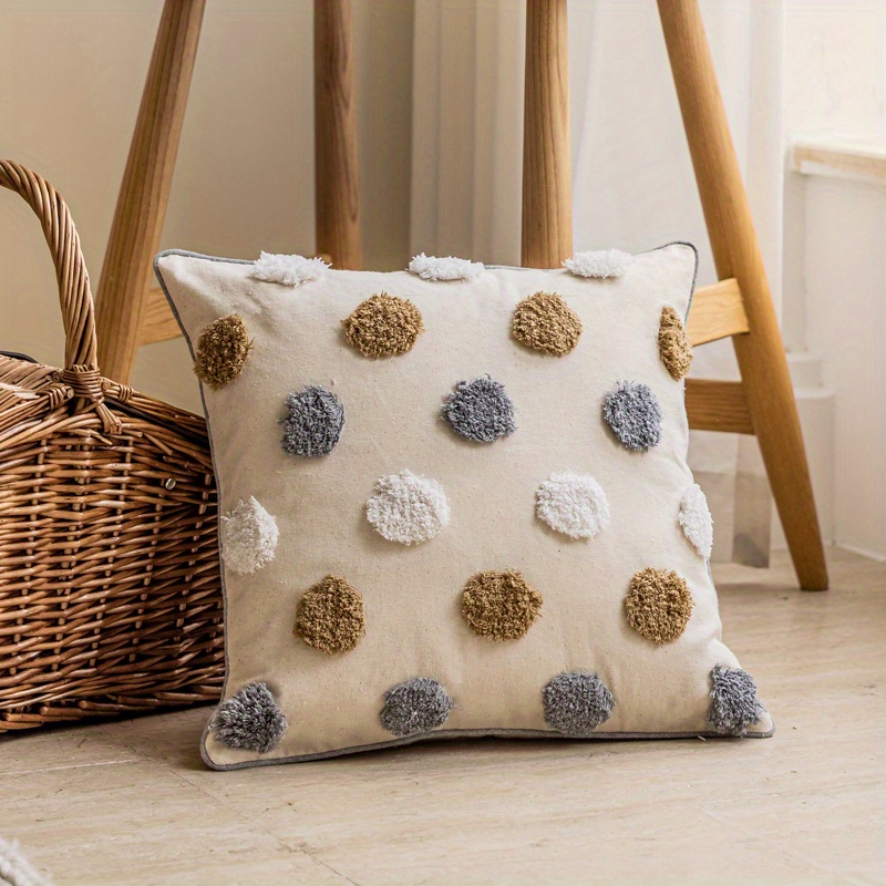 Polka dot best sale pillow cover