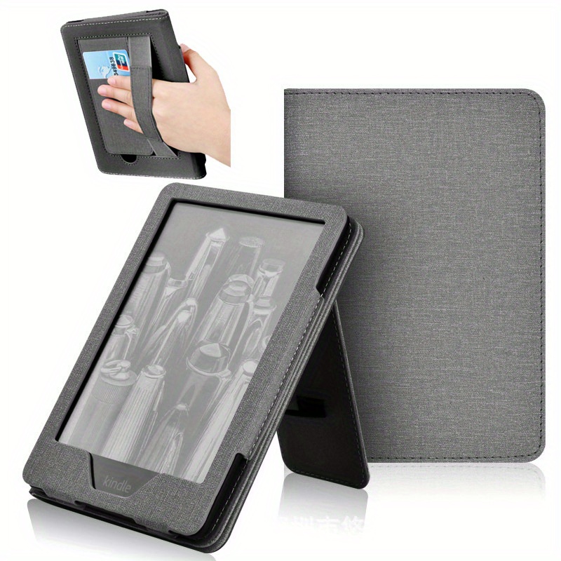 Funda inteligente plegable de cuero PU para  Kindle Oasis