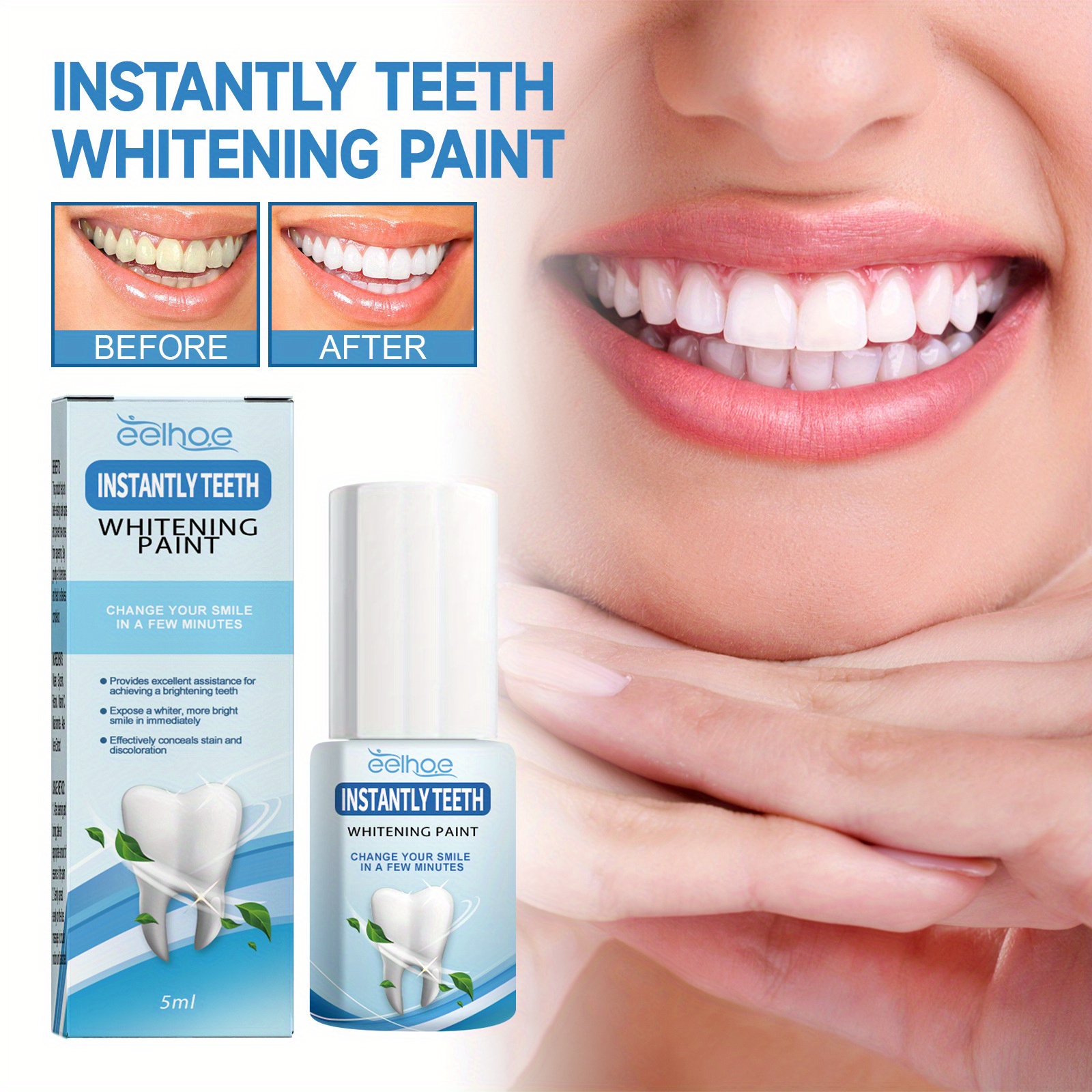 Teeth Whitening Paint, Mint,teeth Whitening For Plaque Stains Remove