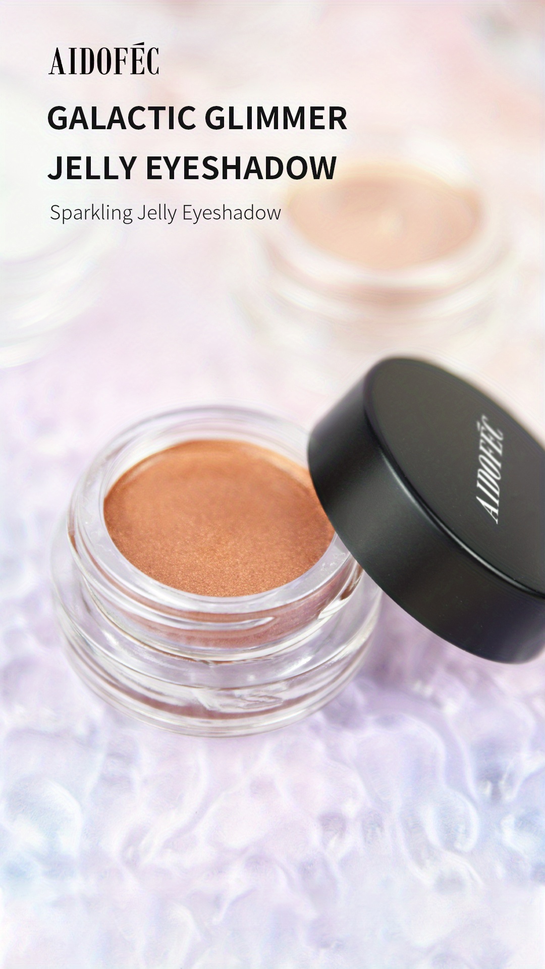 Sparkling Glitter Jelly Eyeshadow Long lasting Waterproof - Temu