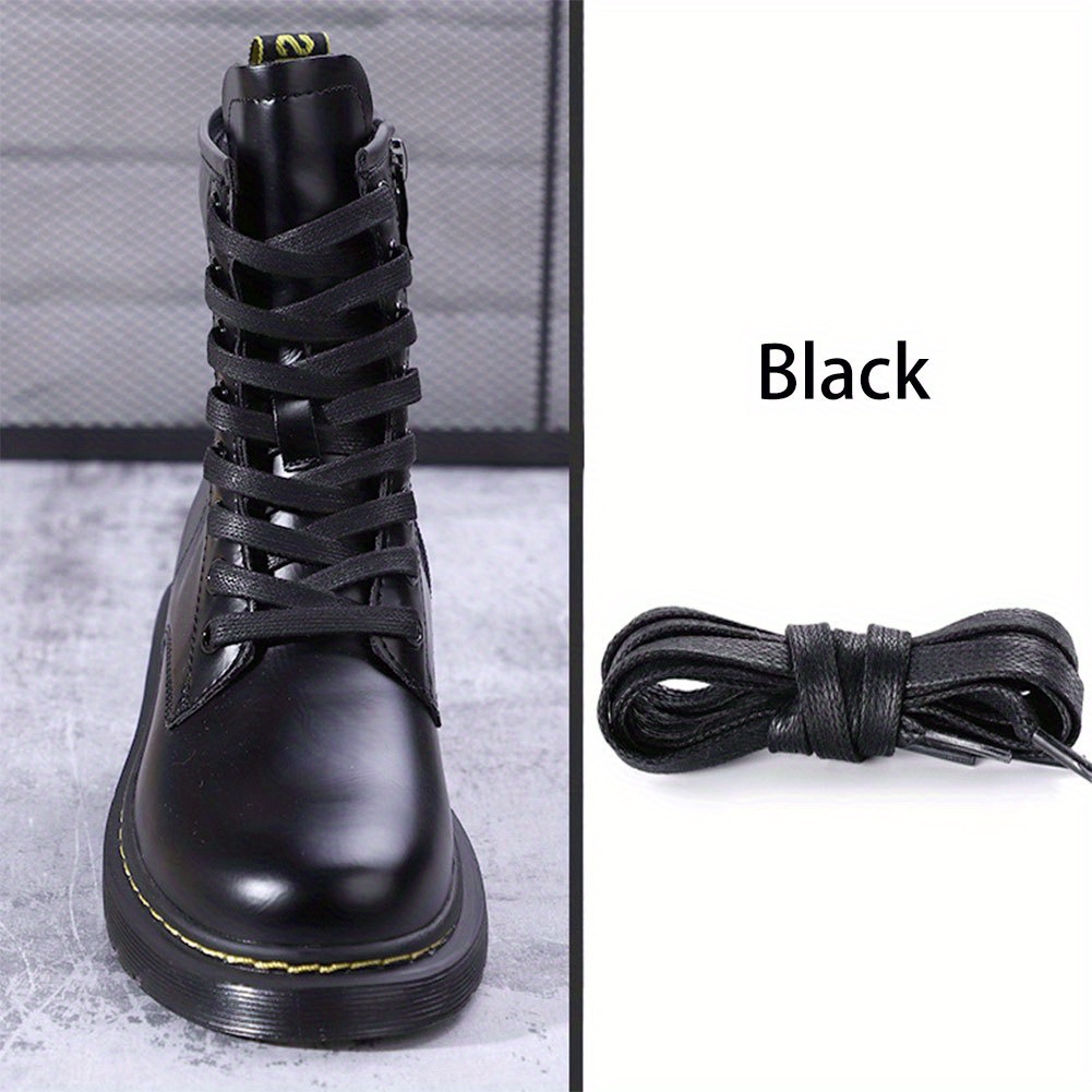 2 Cordones Negros Botas Cordones Temu Mexico