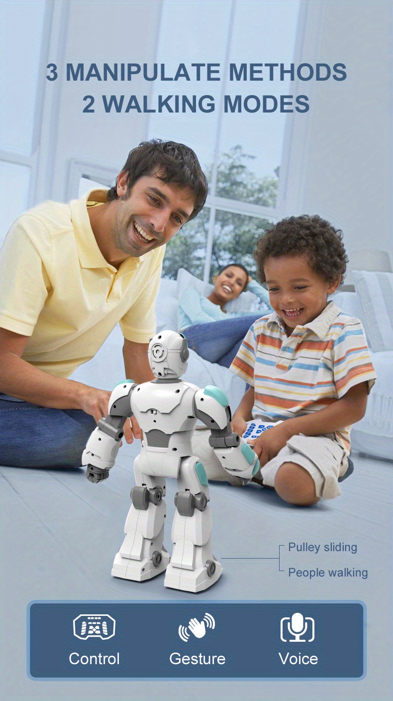 K8 Large Intelligent Robot Toy Remote Control Voice Temu